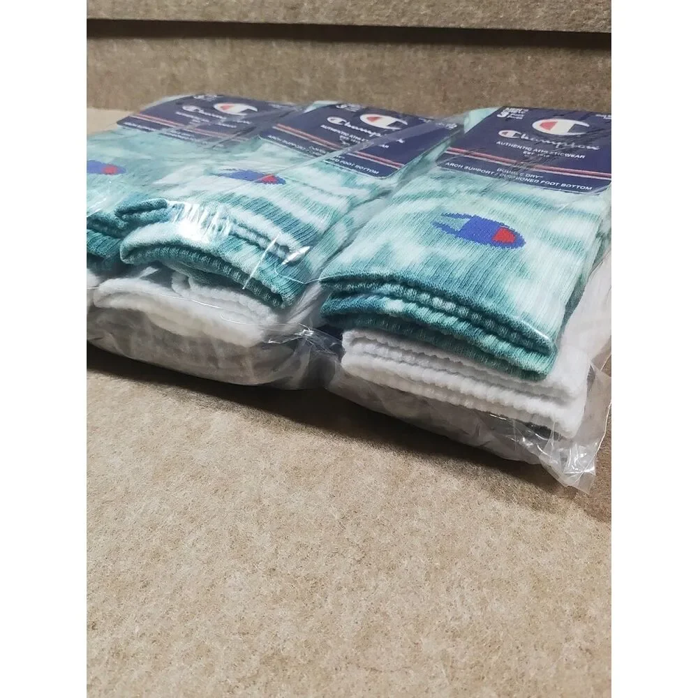 Champion Tie Dye Crew Socks -S